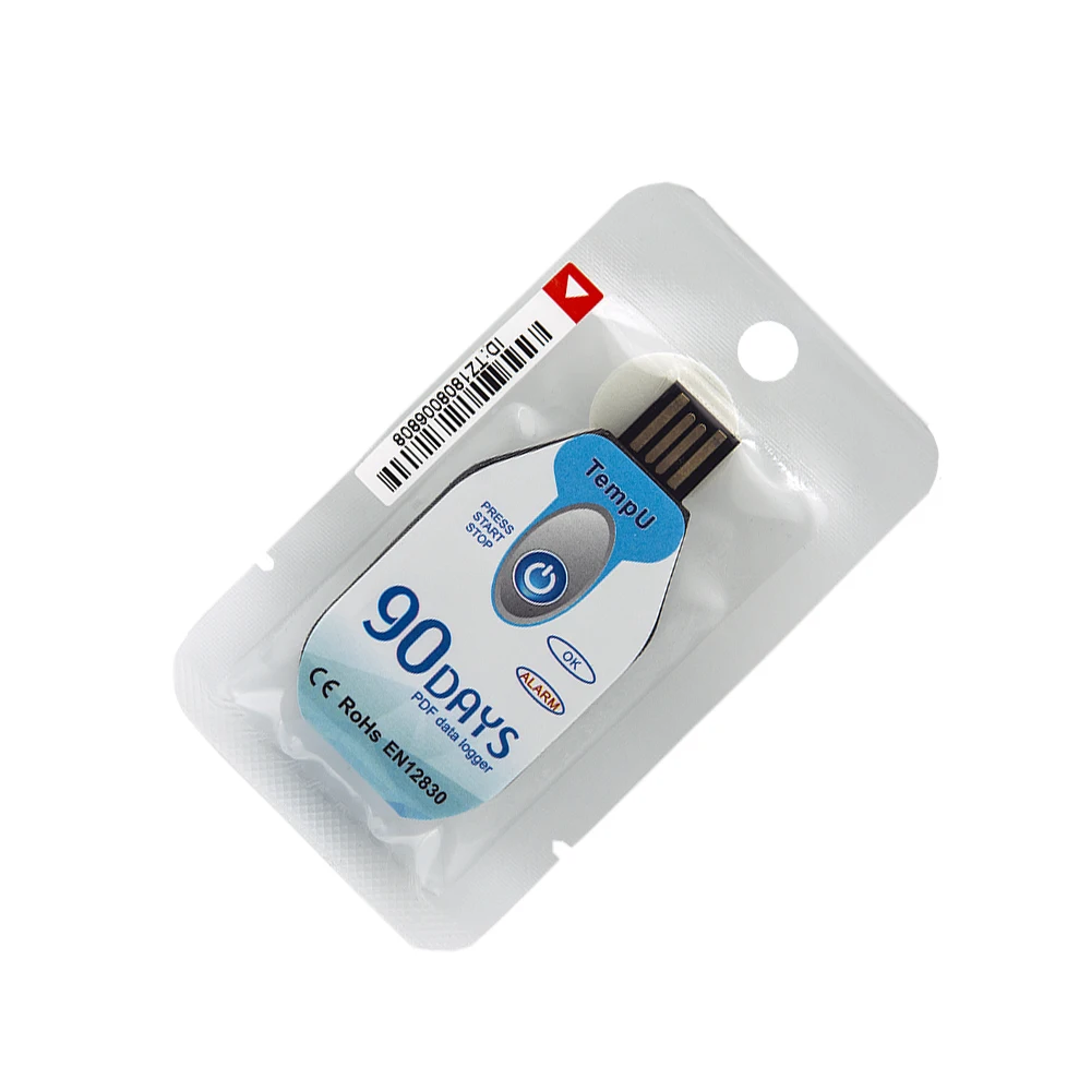 Tzone TempU02 Temperature Recording USB Temperature Logger for Vaccines