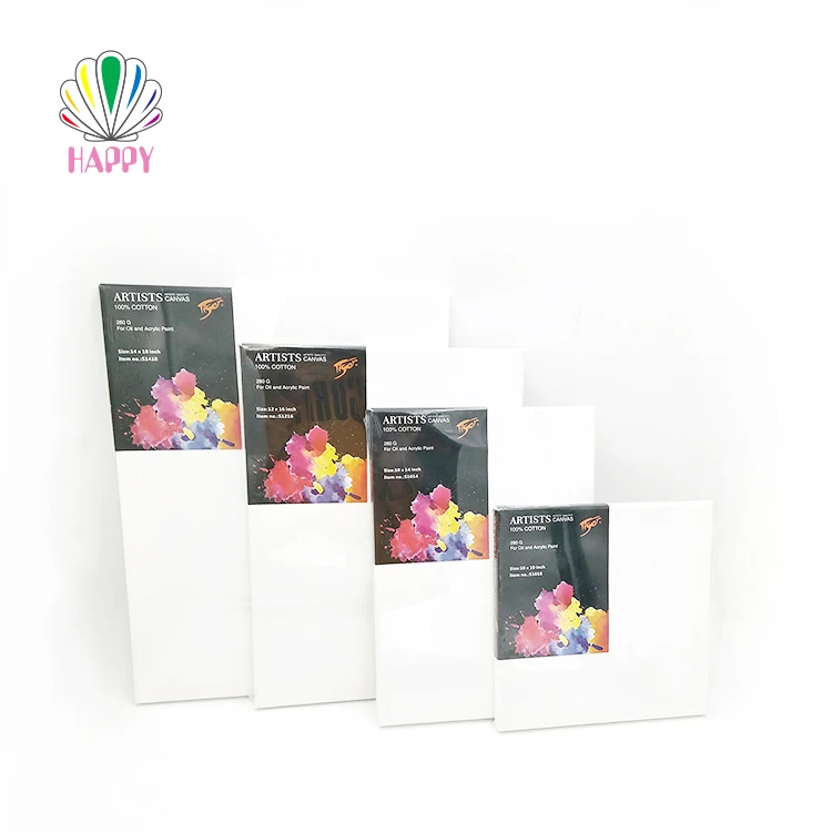 Art Supplies Canvas Wholesale Wood Blank Fine Artist Canvases for