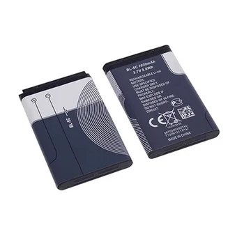 Low Price External Mobile Battery Cell 523450 Rechargeable Li-ion Batteries for Nokia BL-5C 1020mAh 1200mAh Digital Battery