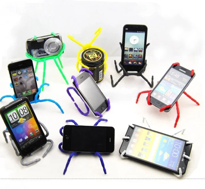 thumbnail image 2 of Universal Ajustable Spider Multi Function Grip Mobile Phone Holder Stand Mount F 2 of 12