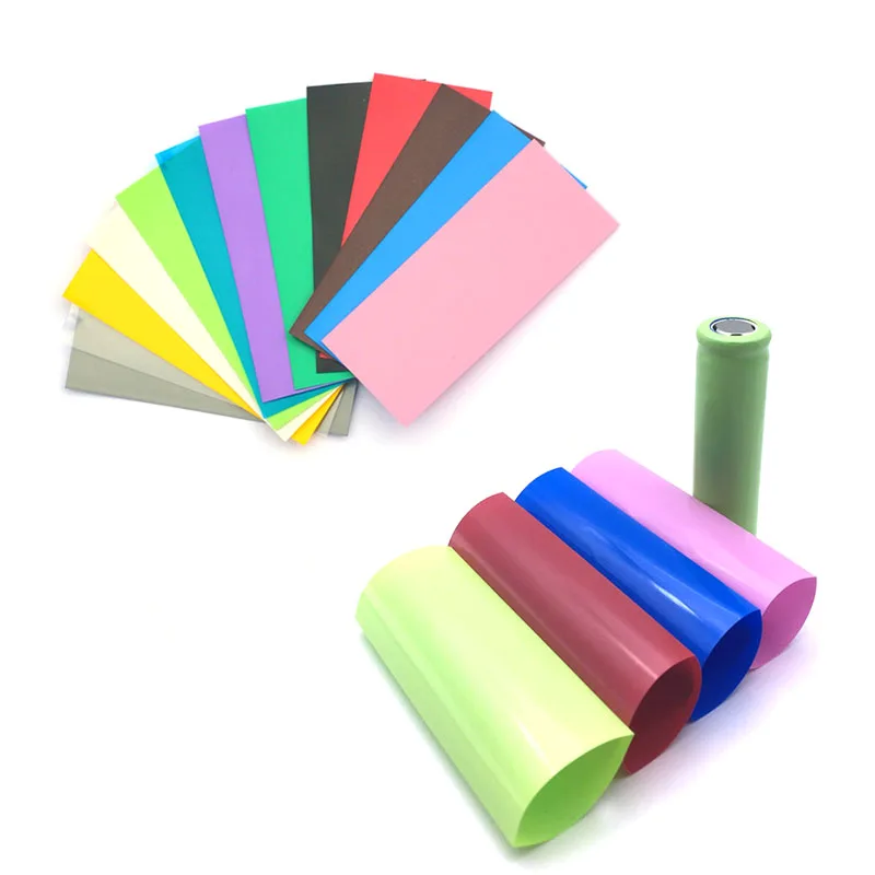 sourcing map Battery Wrap 210mm Flat Width 133mm Dia 3 Meters PVC Heat Shrink Tube Wraps for Big Battery Pack Green