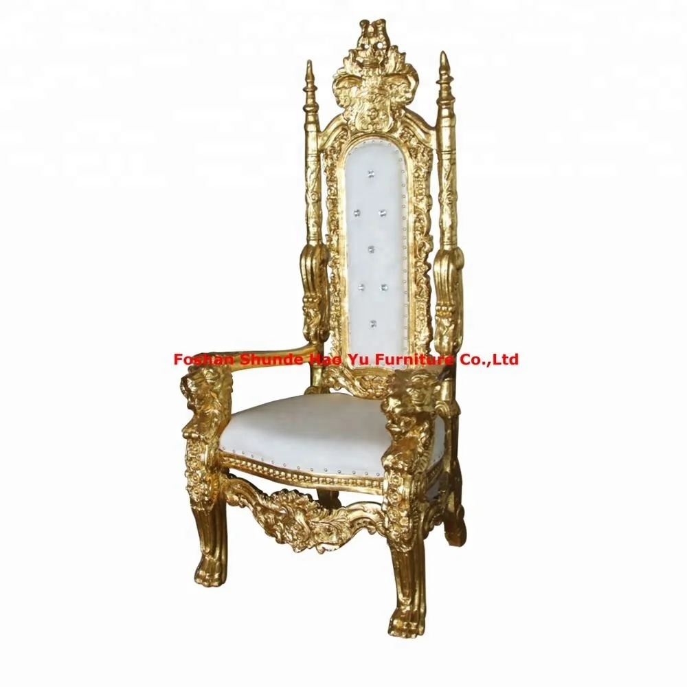 LC96 狮子王椅子木制雕花国王椅子婚礼国王椅子, image size:1000x1000