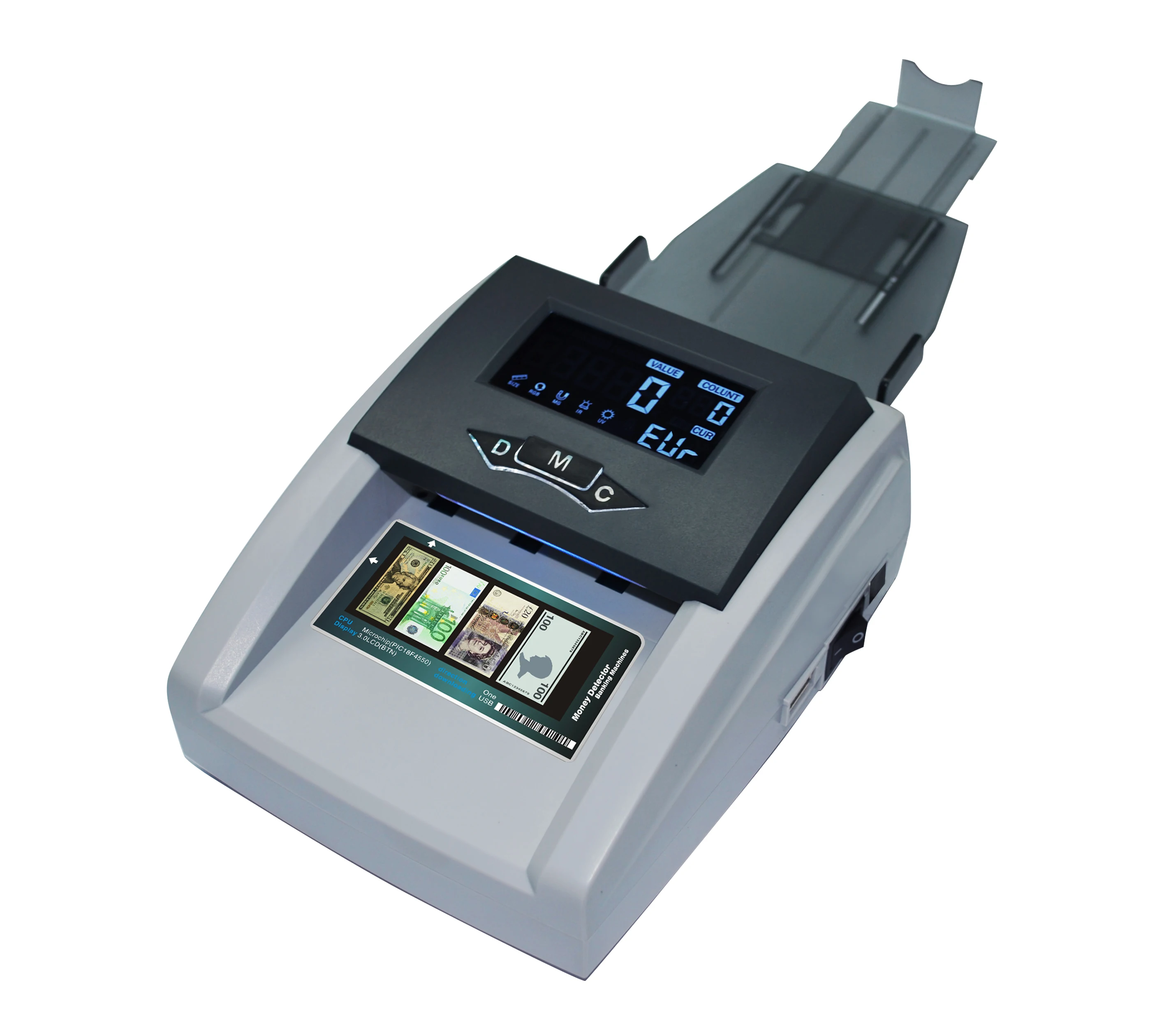 假多币种专业验钞机欧元，美元，英镑，瑞士法郎，卢布，人民币，试试，其他更多纸币验钞机