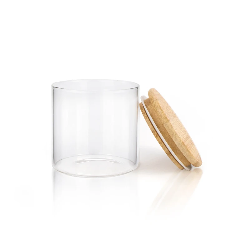 Glass Jar With Airtight Lid Pack Of 2 Pcs - (Each 600 Ml) – MARKET 99