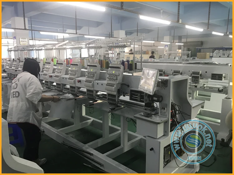 Computerised Digital Cnc Curtain Tufting Saree 8 Head Embroidery Machine Price for Clothes