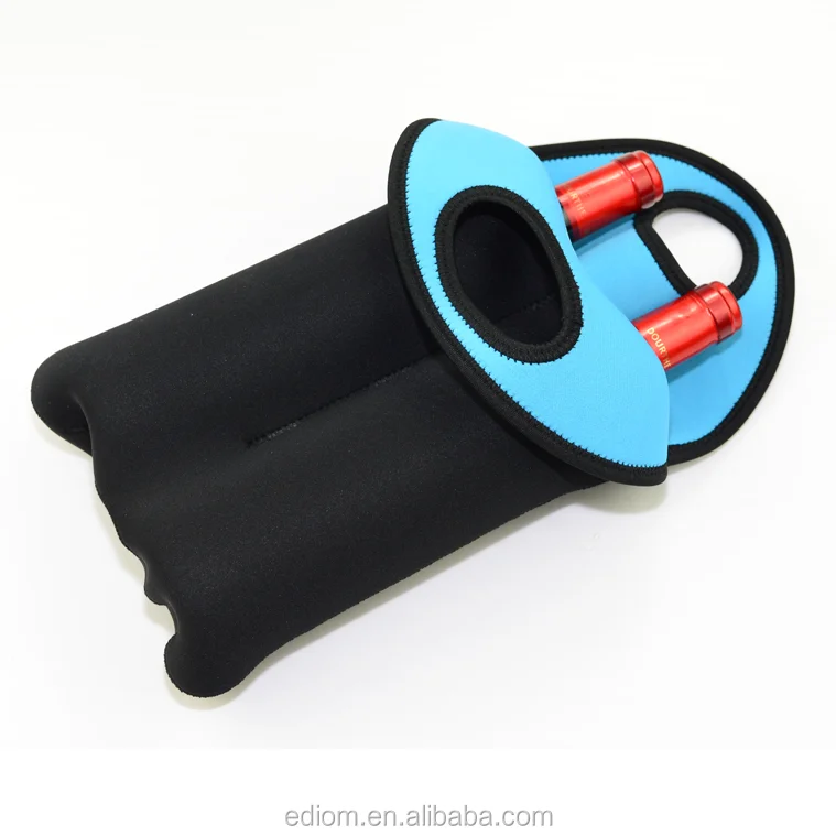 Черный Неопреновый изолированный охладитель для пивных банок