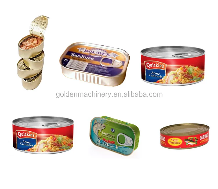 Full Automatic 2 Two Pieces Food Tinplate Cans Making Machine Production Line DRD Tuna Can Packaging Making Machine