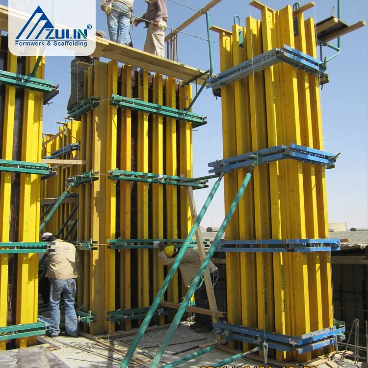 ZULIN Steel Shuttering Formwork Plates System for Concrete Wall and Column Slab Pouring
