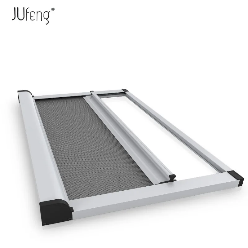 Rolling Left Aluminum Sliding Window with Mosquito Screen Mesh