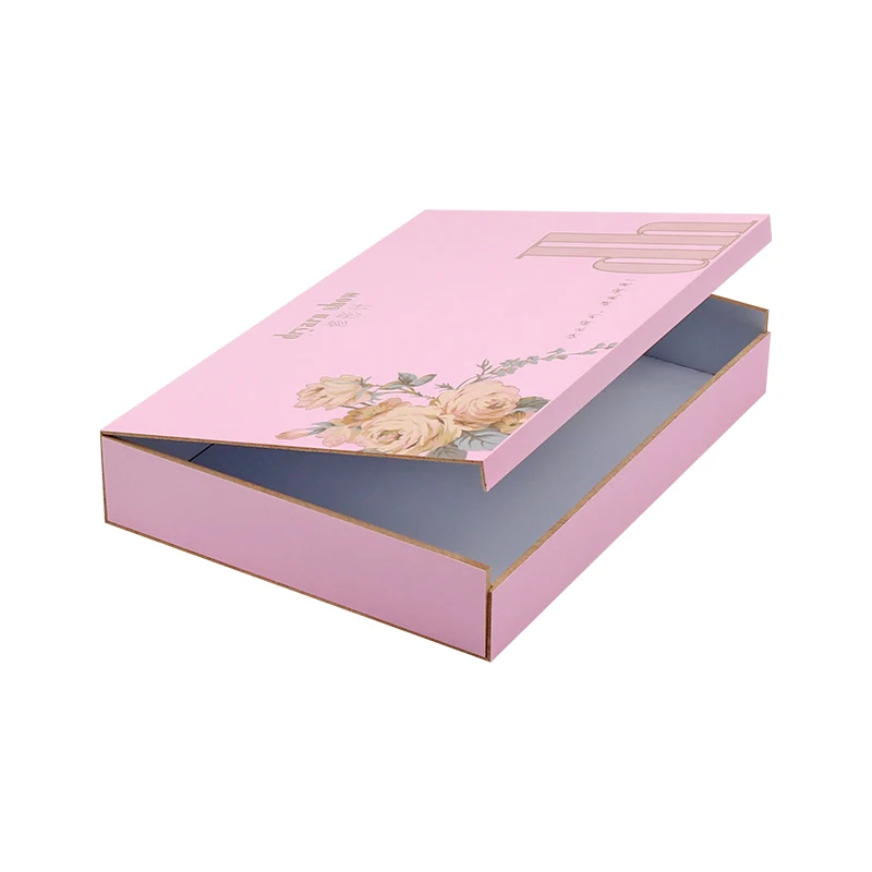Factory Price Custom MDF Wooden Box With logo and Size Gift Box Packaging for Clothing and Cosmetics Packing Box
