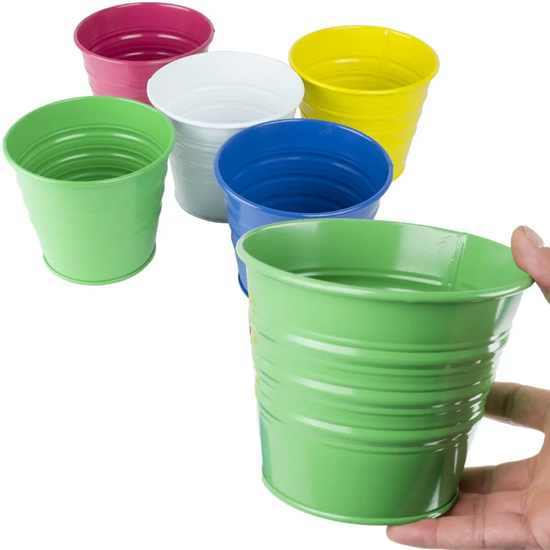 Metal錫ガーデンフラワーポットプランターとミニサイズ Buy フラワーポットプランター ポットプランター 金属の庭の鉢プランター Product On Alibaba Com