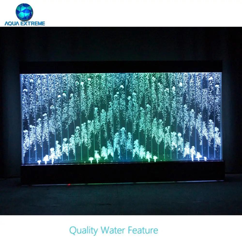 H5ft X W8ft   Programmable Bubble Wall. Window Type Installation