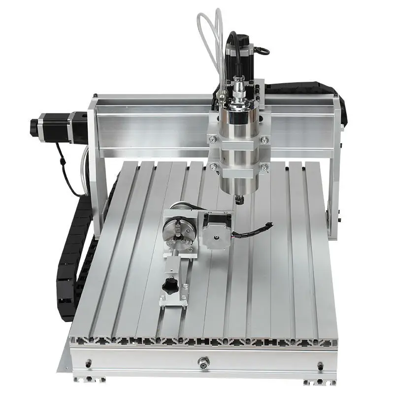 Desktop Mini 6040 Homemade 4 Axis CNC Mill for Sale