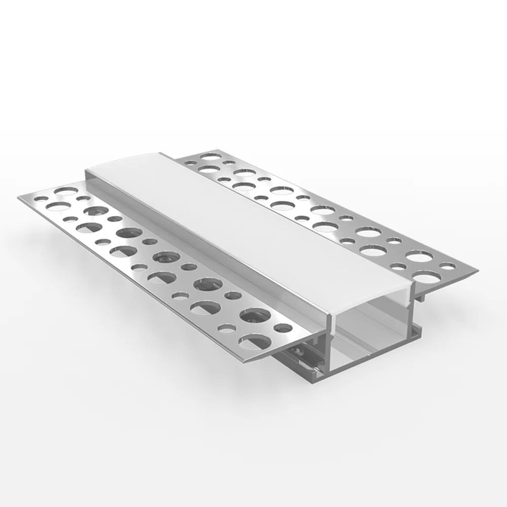 Штукатурный алюминиевый светодиодный профиль для гипсокартона встраиваемая длина 2 м и 3 в наличии продажа