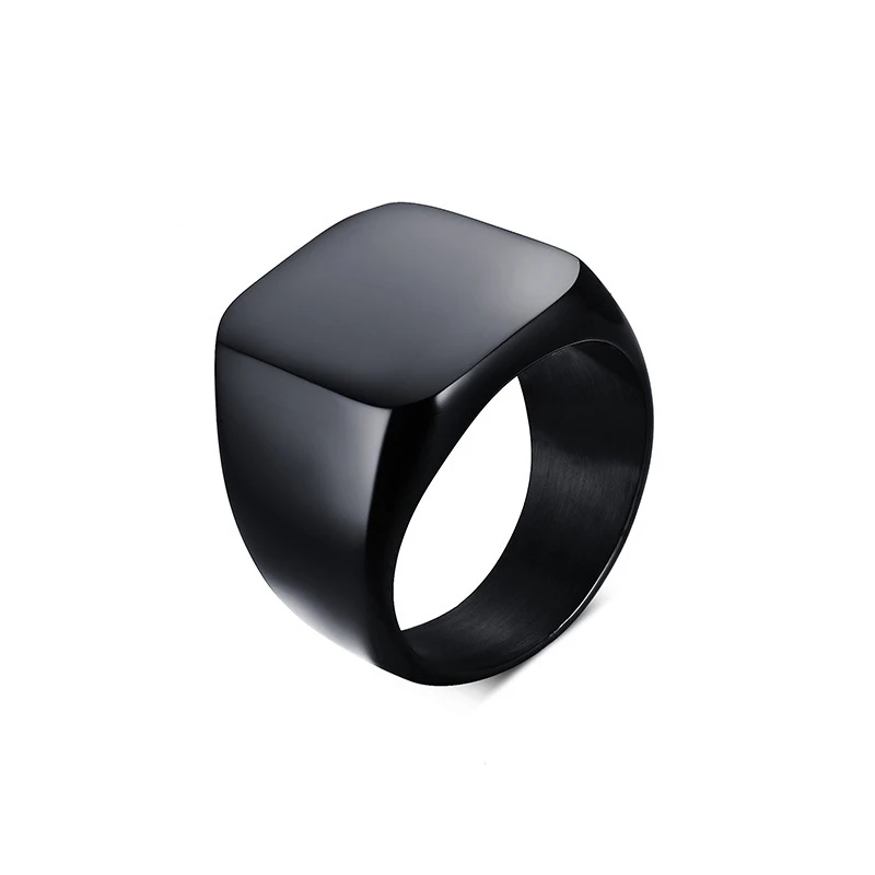 High Quality Polish Steel Mens Simple Plain Steel Black Ring Wholesale Price Buy Ring,Stainless Steel Ring,Mens Rings Product on Alibaba.com