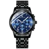 Black watch blue surface