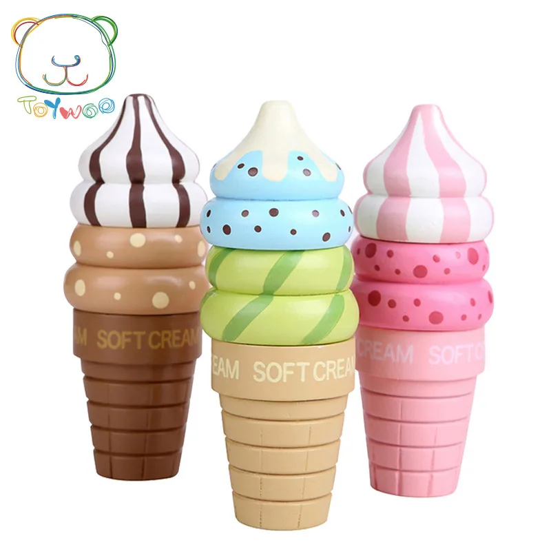 fake ice cream set