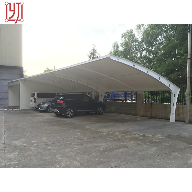 Membrane Structure Shade Cover for Car Parking ,garage Car Park Shades Tent