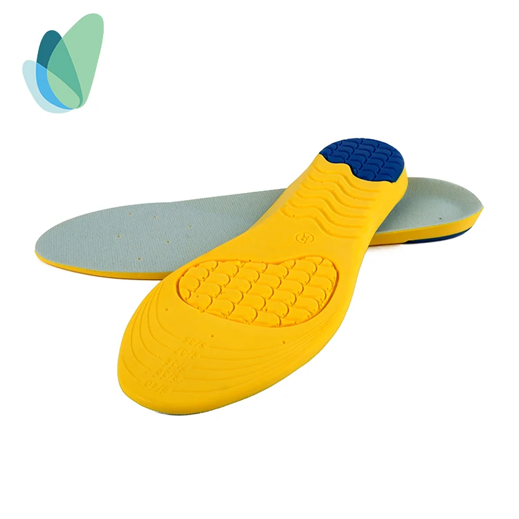 Горячие новые продукты из дышащей искусственной кожи пена пользовательские печатные обуви Спорт Стелька OrthoLite