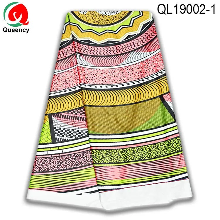 
Красивая африканская лайкра Queency оптом 