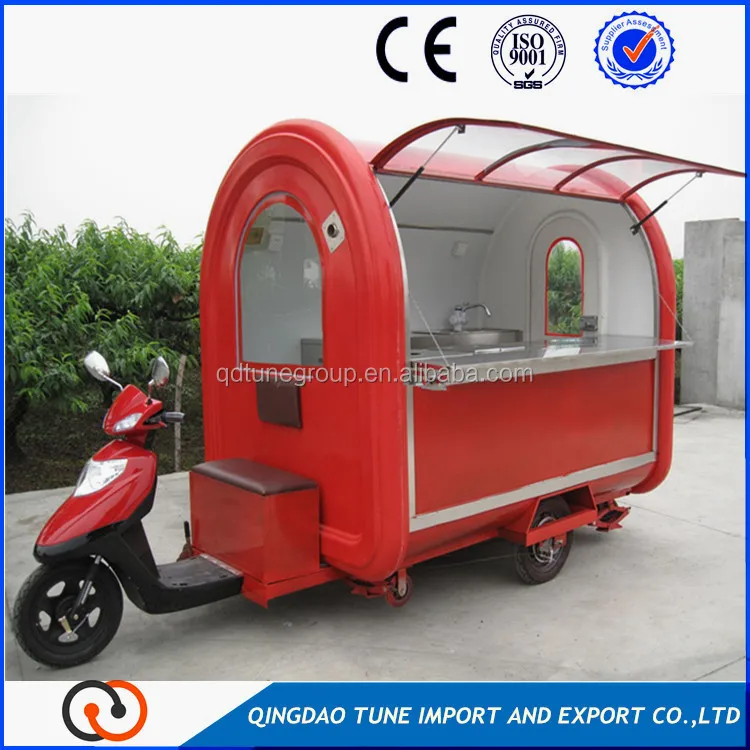 KFC Fast Food Providing Station/Mobile Food Cart/trailer/truck/van Sausage Selling Trolley