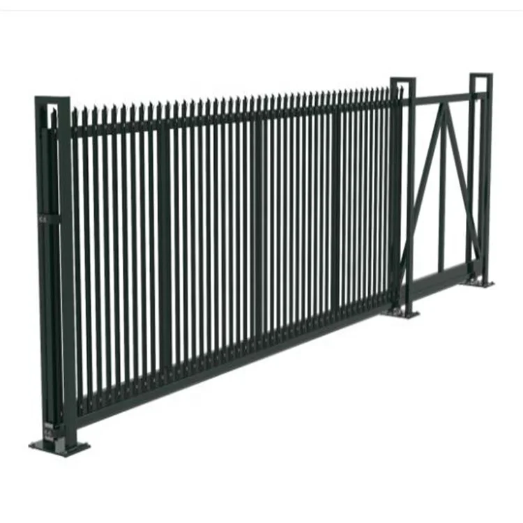 Online Shopping in India Easy-to-Assemble 3D Steel and Iron Sliding Gate Design for Home Security Low Maintenance Wire Fence