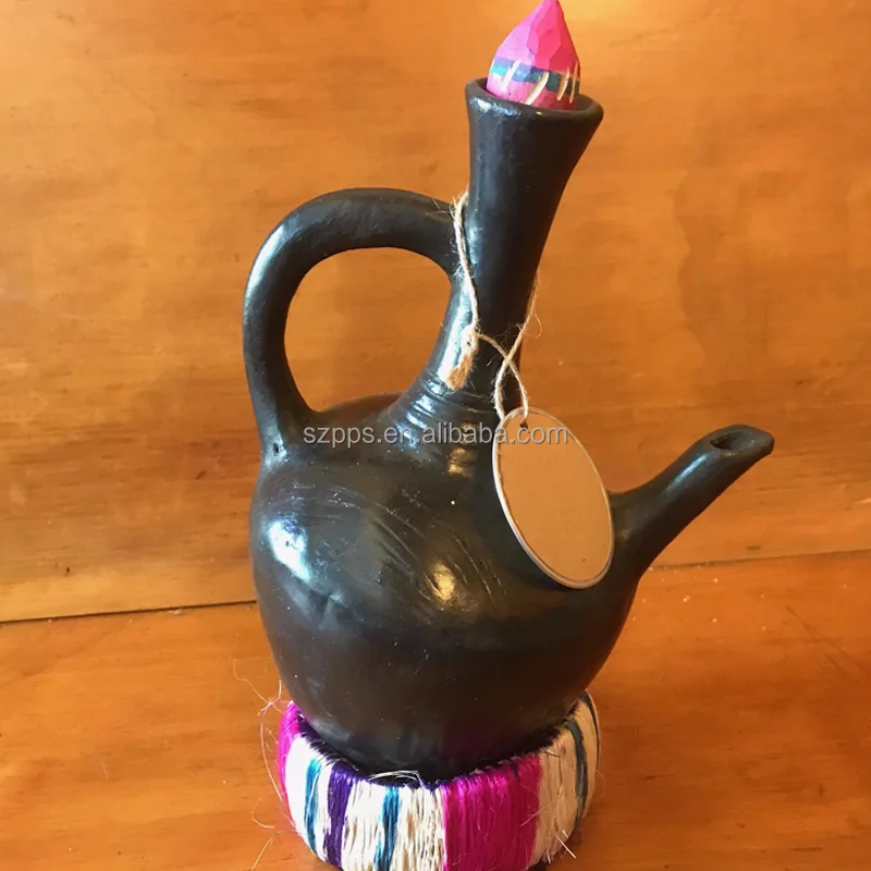 ジェベナエチオピアのコーヒーポット手作り粘土ブラックコーヒーセット