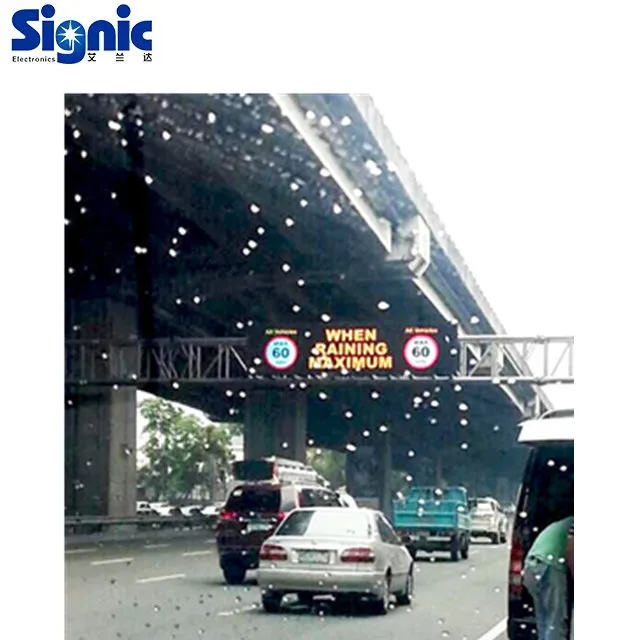 Highway Fixed Variable Speed Limit  Sign Traffic Message LED Display