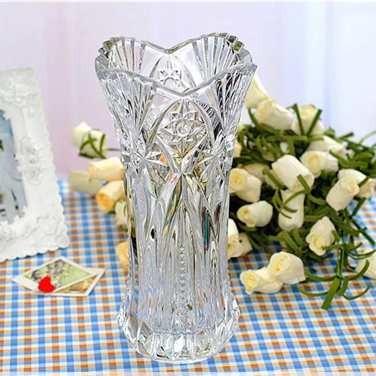 2022 оптовая продажа красивых ПРОЗРАЧНЫХ Стеклянных ВАЗ для цветов украшения