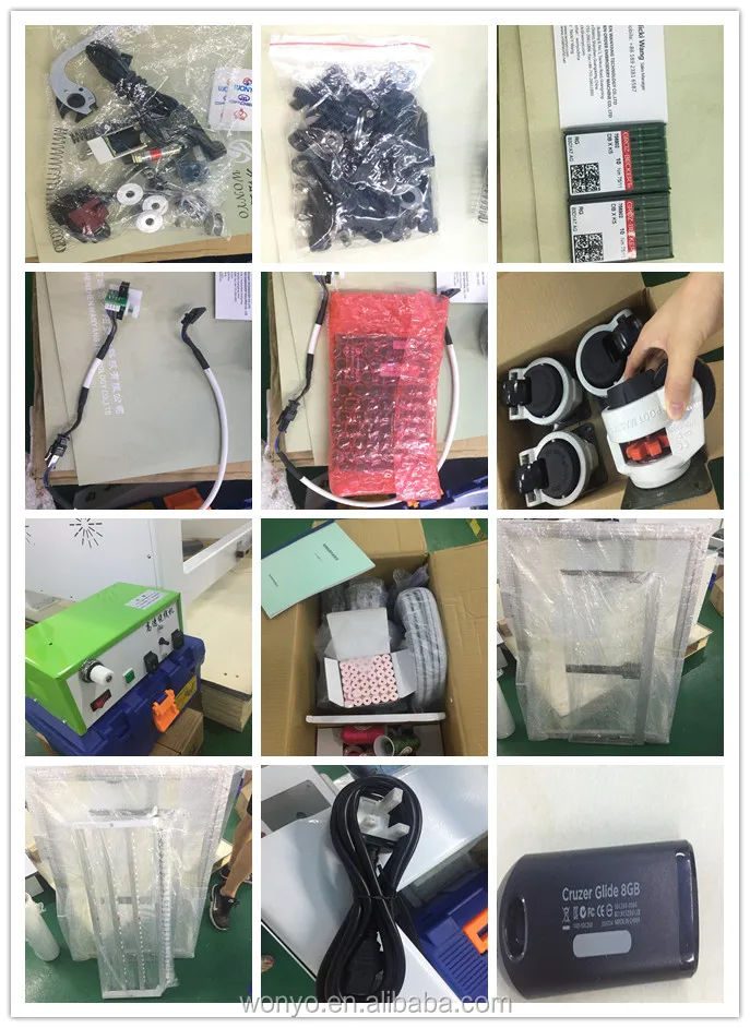 China Factory WONYO 6 Head Monogram Computerized Embroidery Machine Price for Sale