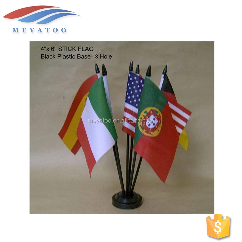 Indonesia Polyester Table Desk Flag 