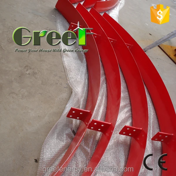 VAWT Aluminium Blades, Vertical Axis Wind Turbine Blade for Sale