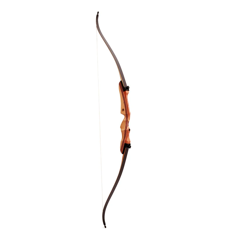 NMCPY Archery 48 54 Junior Takedown Recurve Bow Wooden Bow Riser Youth Practice Training Bow Traditional Long Bow Right Hand