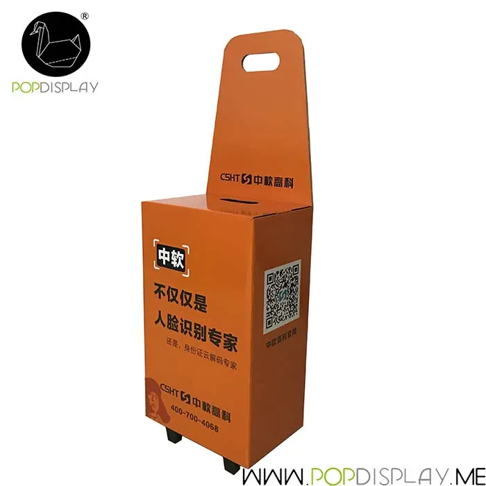 2025 новый бесплатный индивидуальный дизайн высокое качество продвижение перерабатываемая гофрированная тележка для