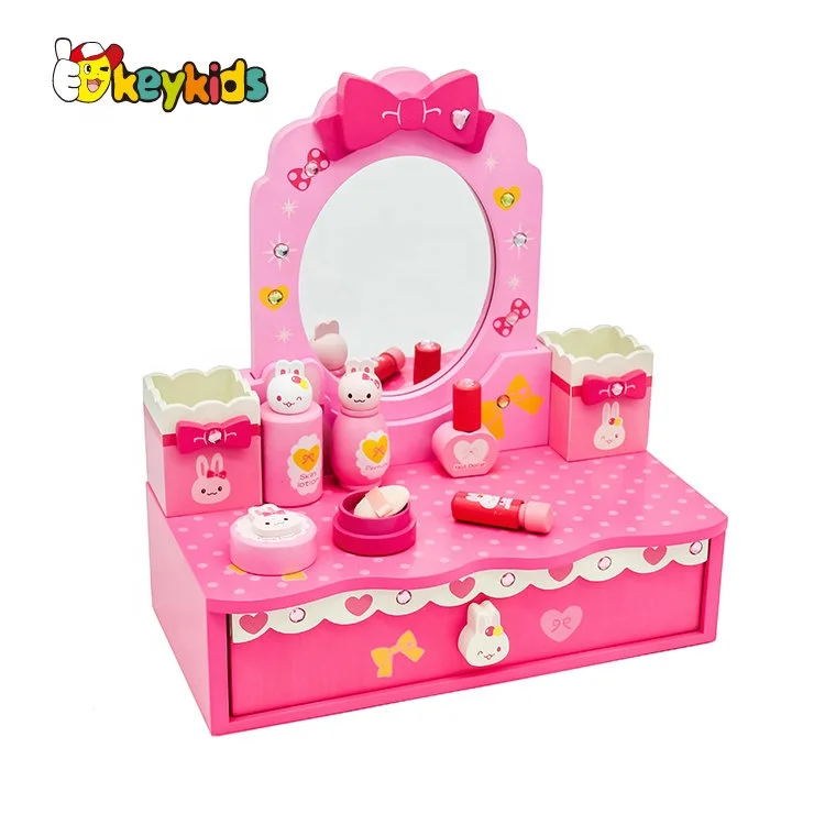 Top Sale Simulation Toys Wooden Kids Pretend Makeup for Wholesale