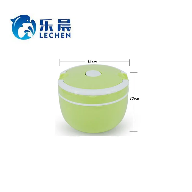 Insulated One Layer Stainless Steel  Student Bento Lunch Box With Inner Grille for Kids