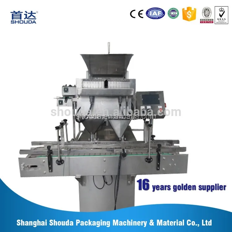 Высокоскоростная полностью автоматическая линия подсчета и заполнения капсул и таблеток