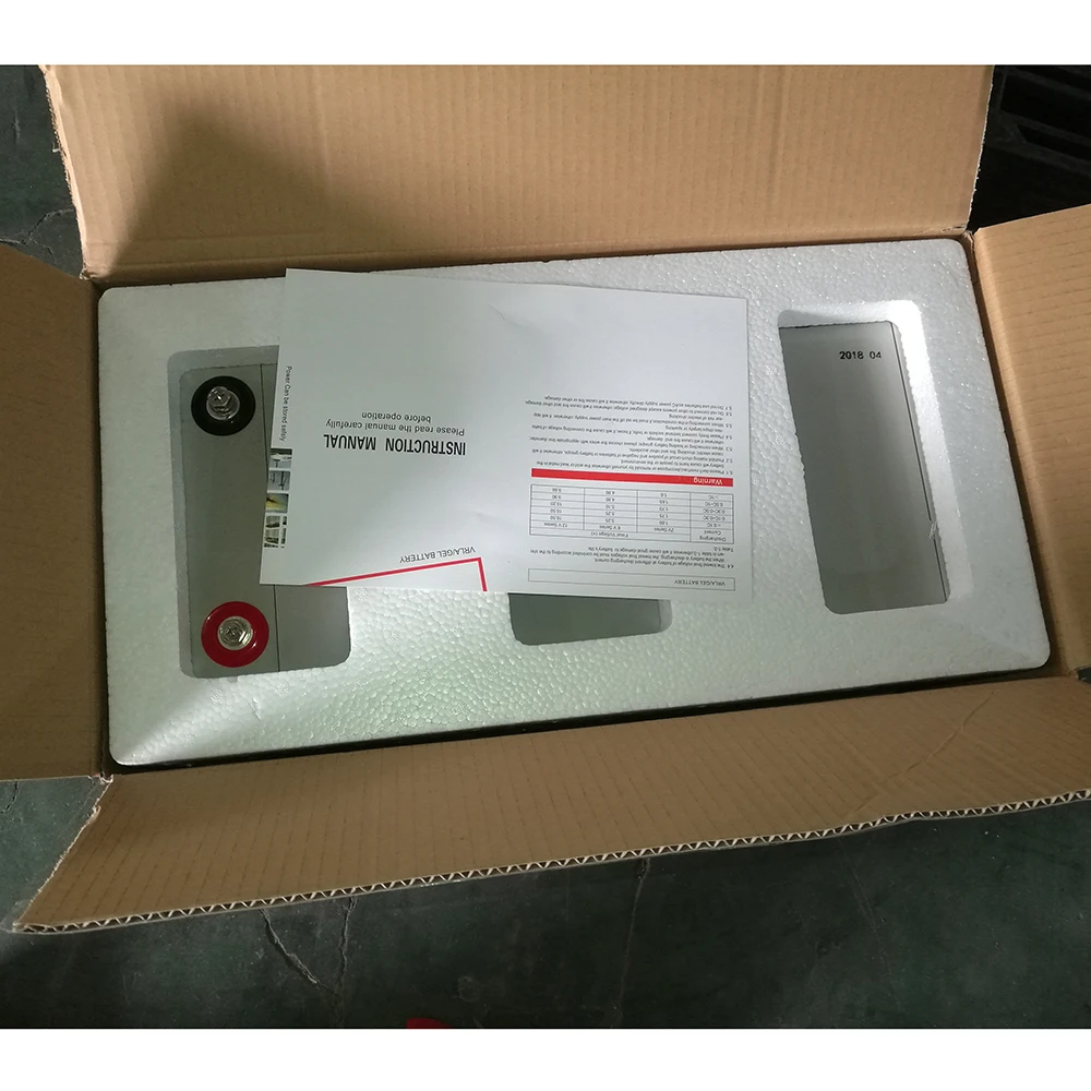Normal Specification Deep Cycle Agm Battery 12v 300ah for Inverter
