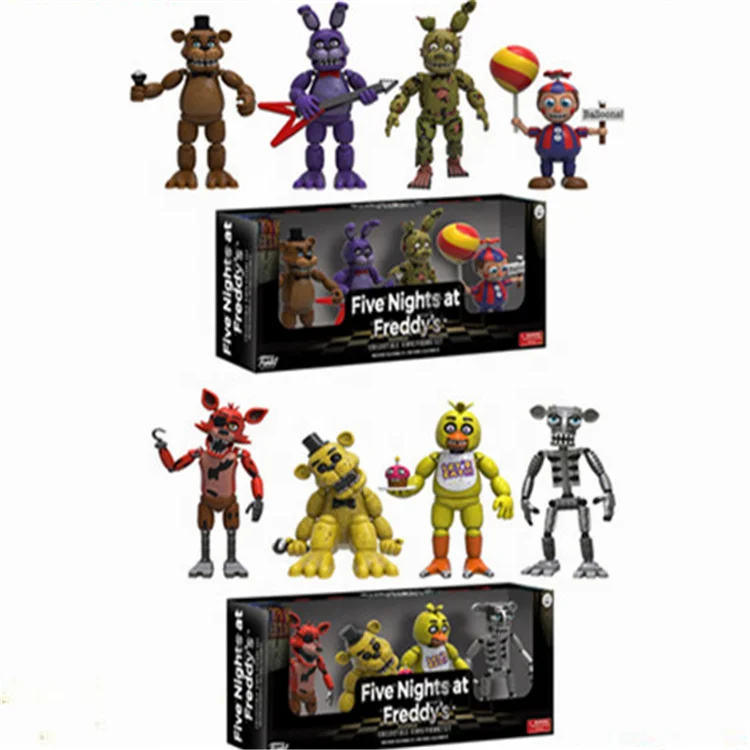 Новые товары 2021, экшн-фигурки «пять ночей у Фредди» из ПВХ