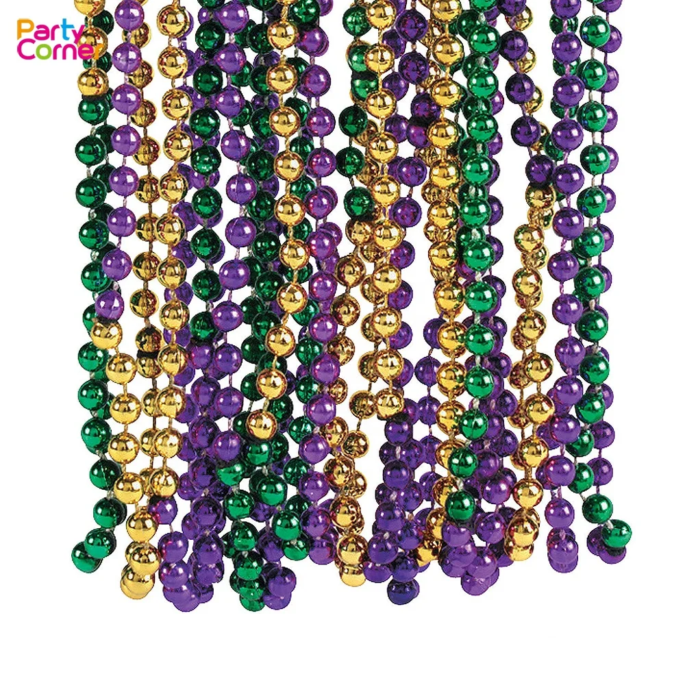 
Funny Party Necklace Mardi Gras Beads Necklaces 