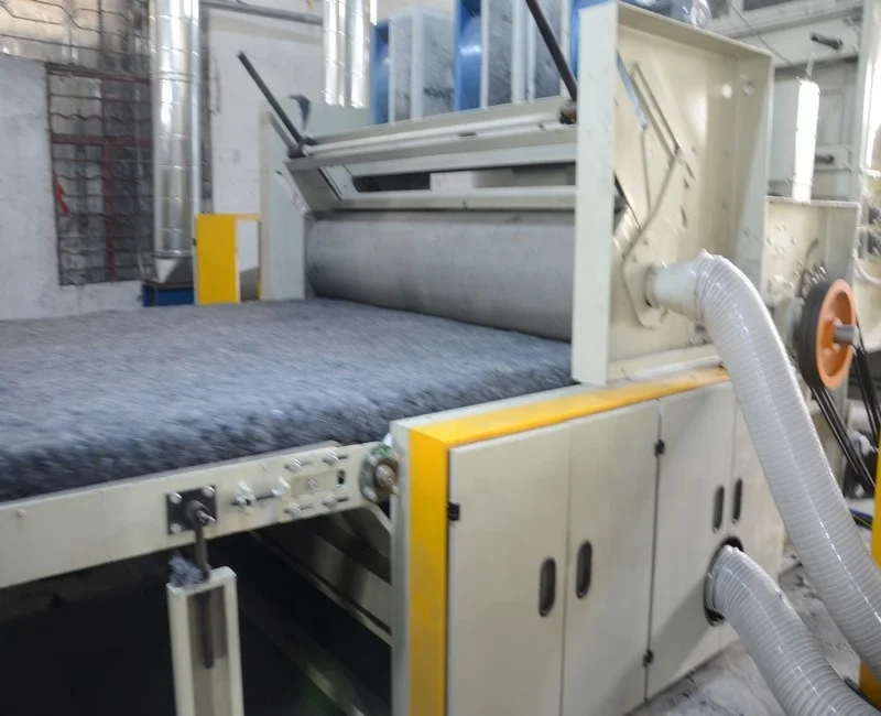 Spring Mattress Top Thick and Hard Recycled Cotton Thermal Bonding Waste Felt Machine