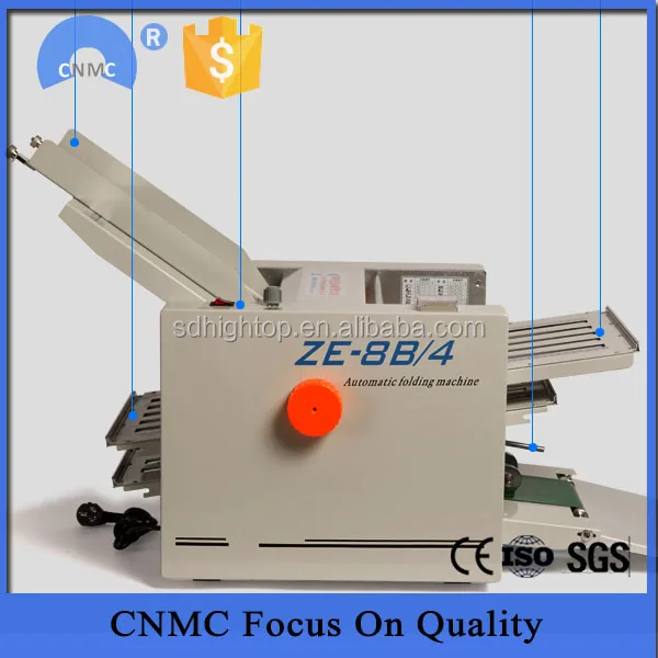 ZE-9B/4 Automatic Leaflet Paper Folding Machine - CNMC