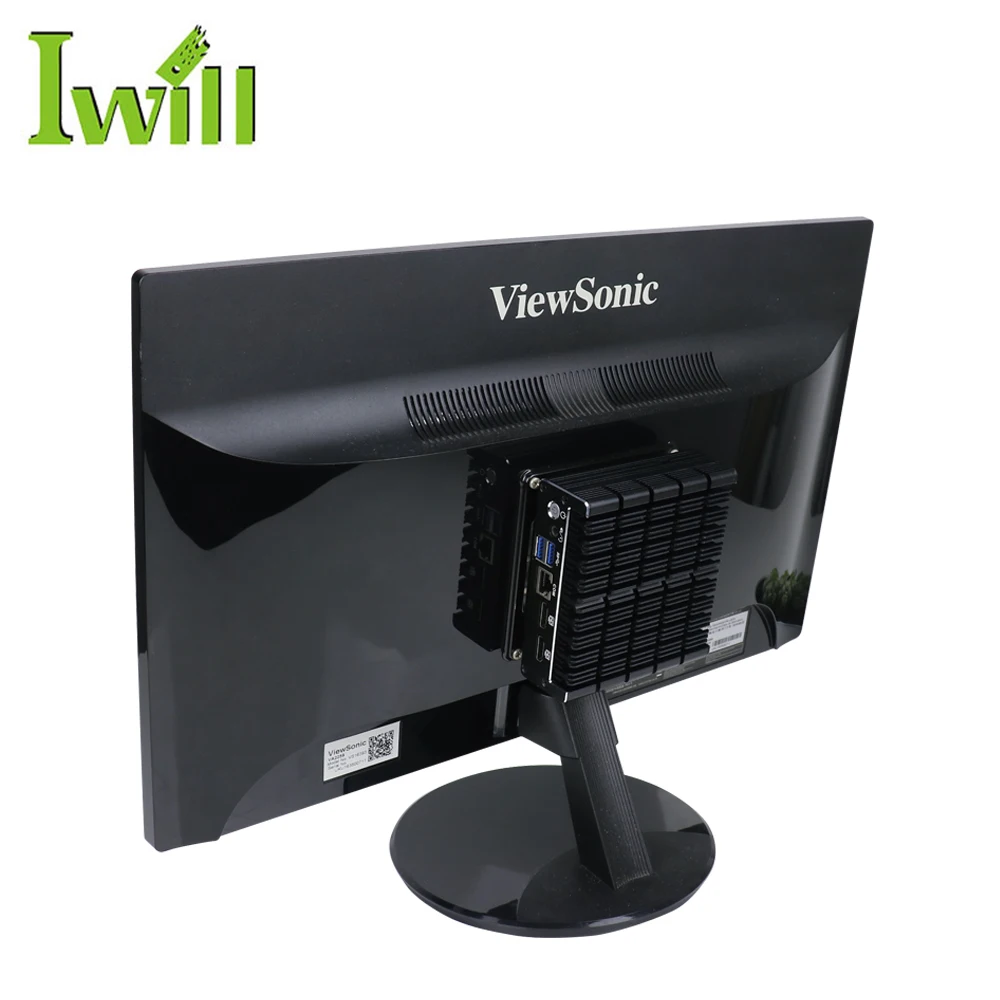 Small Size Nano Itx Pc Dual Core Ddr3 Motherboard 2HD Ports Dual Lan NUC Box