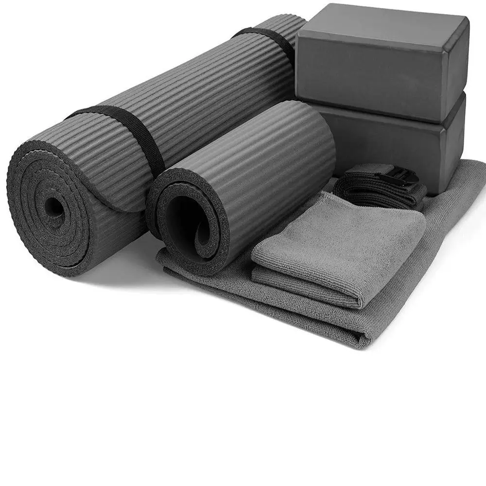 Custom Eco Friendly Natural Rubber Yoga Mat Starter Kit Set Buy Yoga