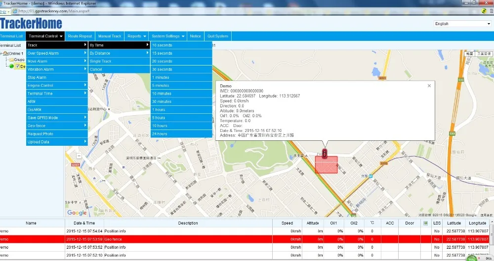 GPS Tracker 103B with auto answer/anti theft/remote controller/build out antenna for car/vehicel/taxi tracking