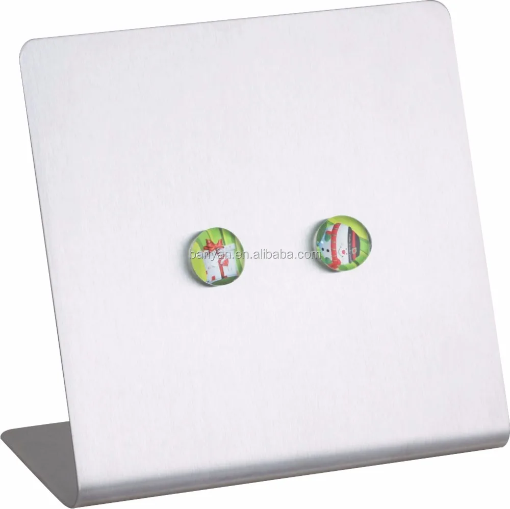 Different Color Available Free Standing Magnet Notice Board Stainless Steel Magnetic Message Bulletin Board Dry Erase Memo Board
