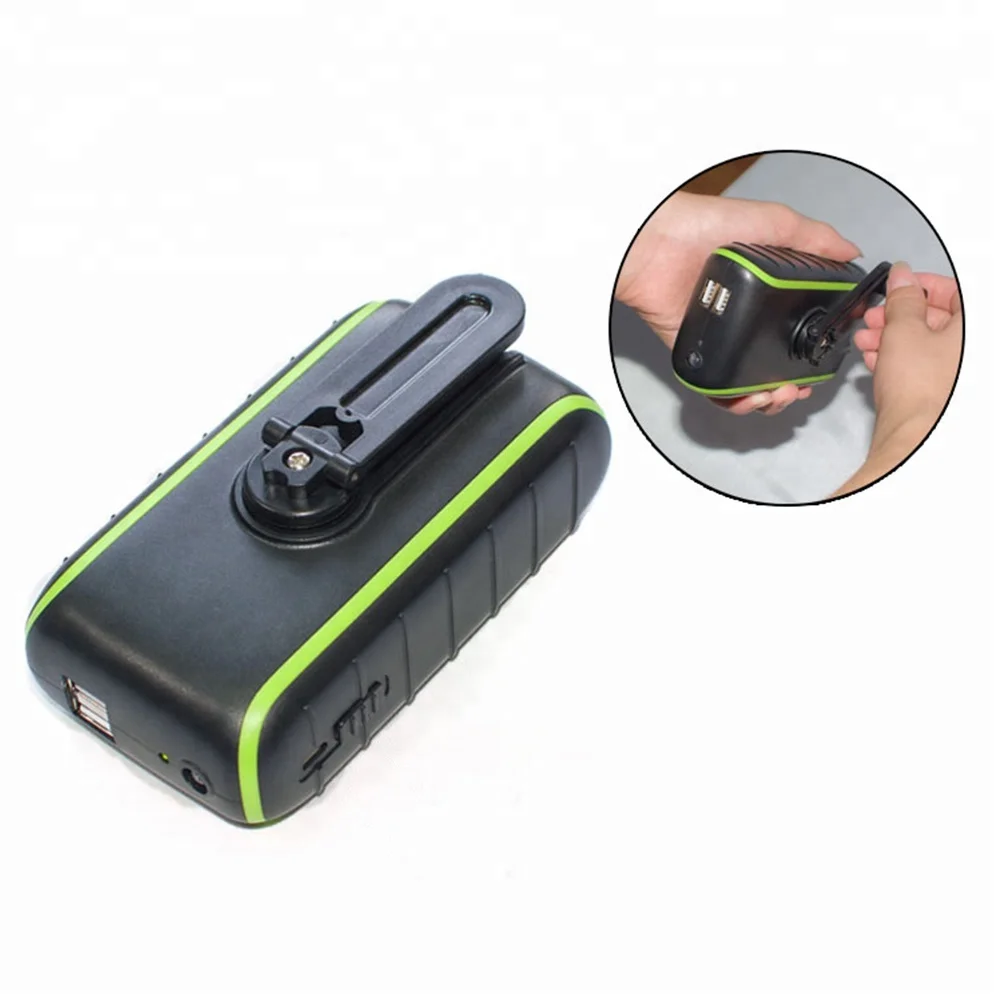 WaterLily Dynamo Hand Crank Attachment for Emergency Charging 