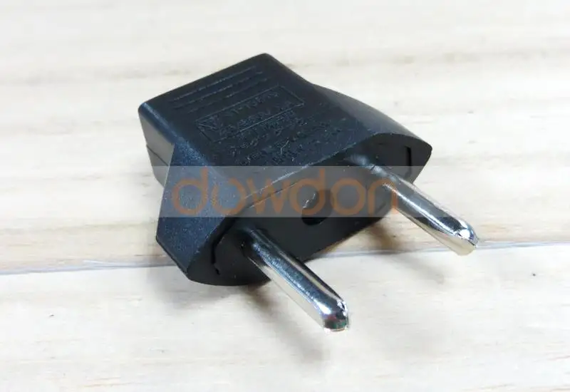 American to European Outlet AC Plug Adapter for Mobile Phone PC Charging US to EU Power Socket