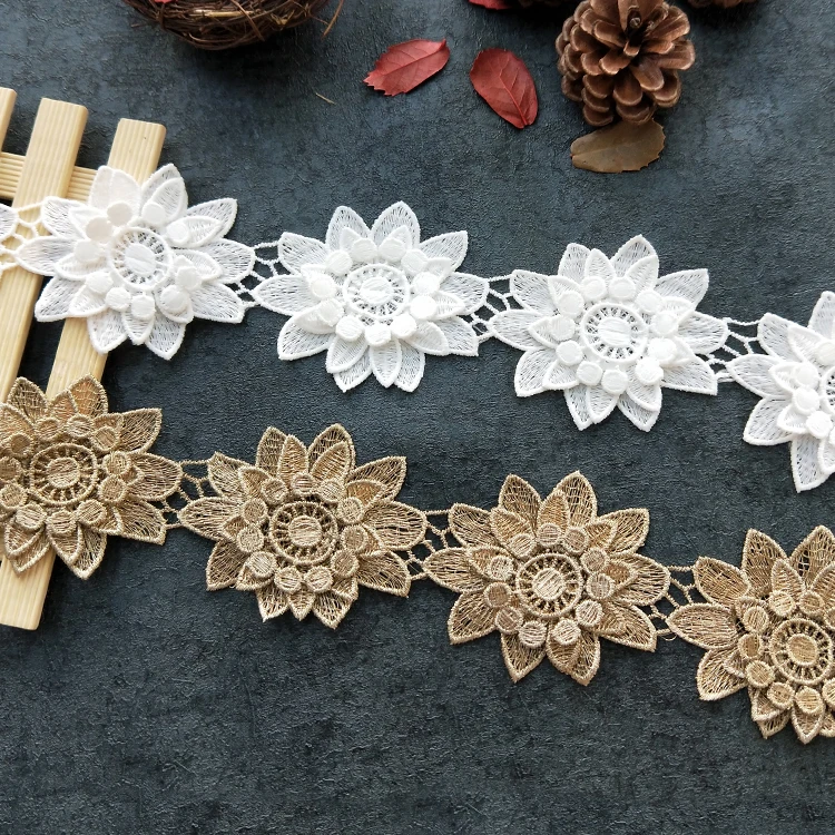 3d flower lace