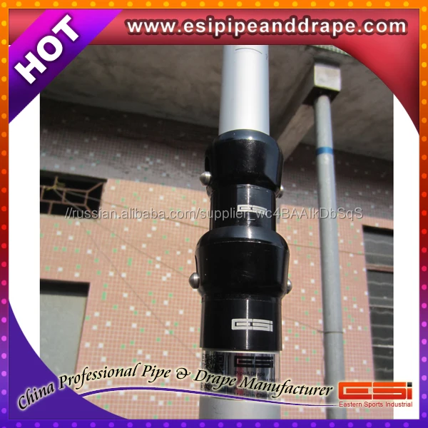 
портативная телескопическая свадебная алюминиевая труба и драпировка, регулируемый металлический каркас и занавес для продажи 